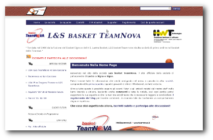 Basket Teamnova Website