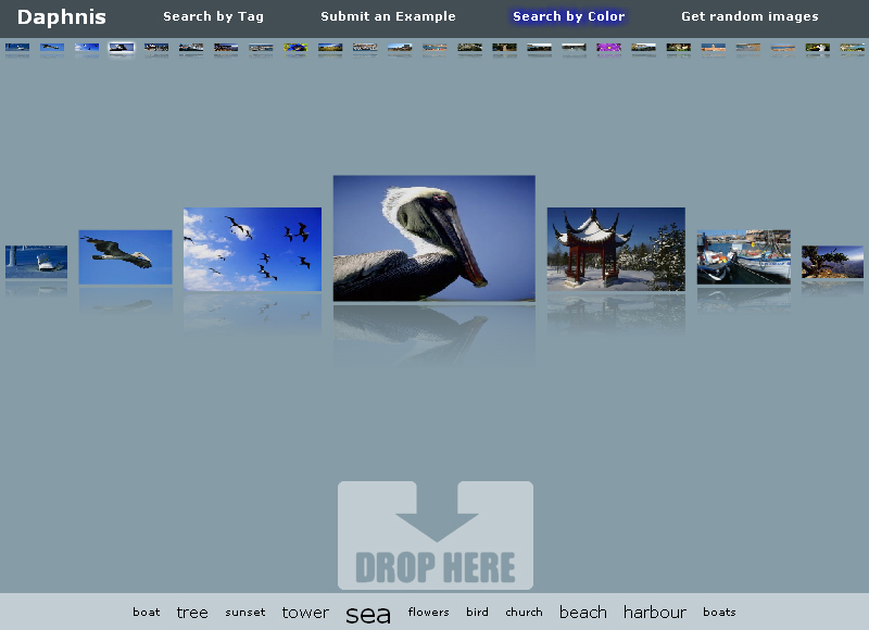 Daphnis: IM3I multimedia content based retrieval interface