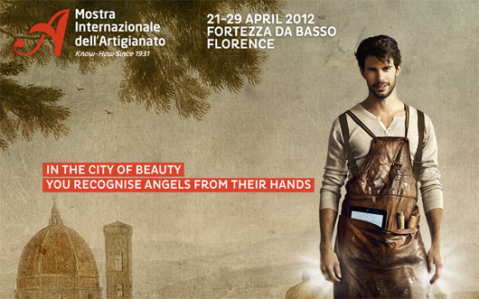 The multisensorial design workshop will be held at the International Handicrafts Trade Fair in Florence