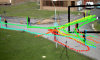 Non-myopic information theoretic sensor management of a single pan-tilt-zoom camera for multiple object detection and tracking