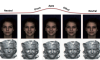 4D Facial Expression Recognition by Learning Geometric Deformations
