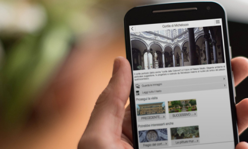 Firenze Card - Mobile app for museum presentation