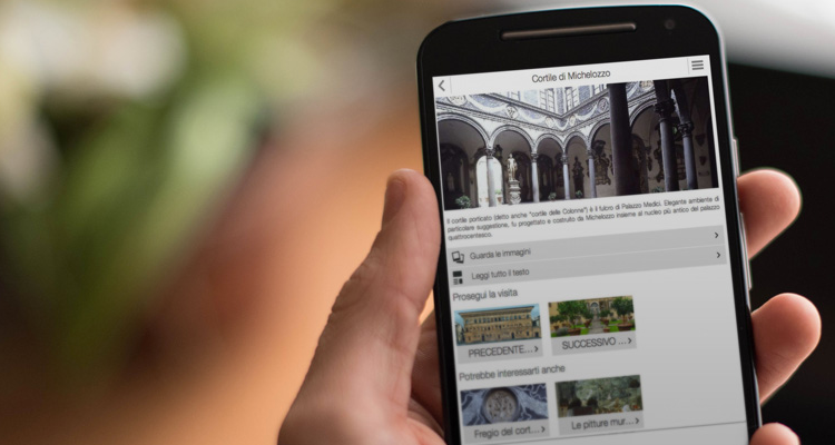 Firenze Card - Mobile app for museum presentation